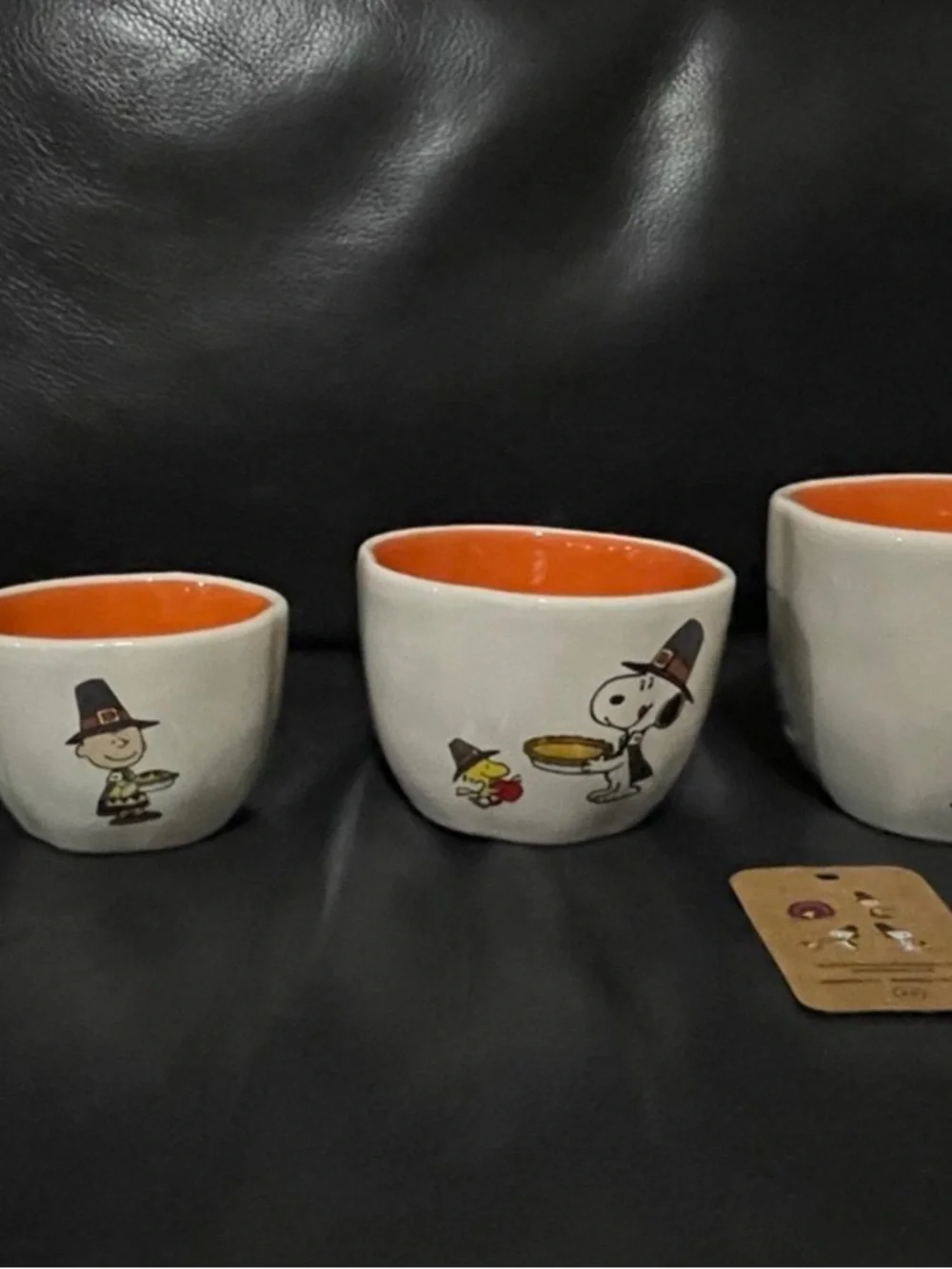 Rae Dunn Peanuts Thanksgiving Measuring Cups Snoopy Thanksgiving Measuring Cups